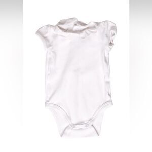 Jacadi Girls' Collared Short Sleeve All-In-One 1 month